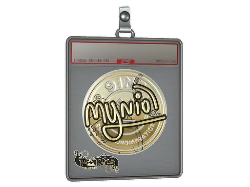 Sticker Slab | mynio (Gold) | Paris 2023