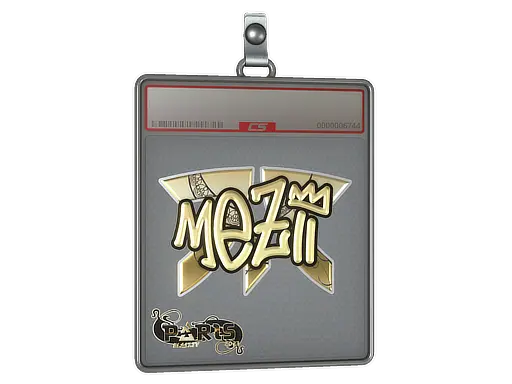 Sticker Slab | mezii (Gold) | Paris 2023