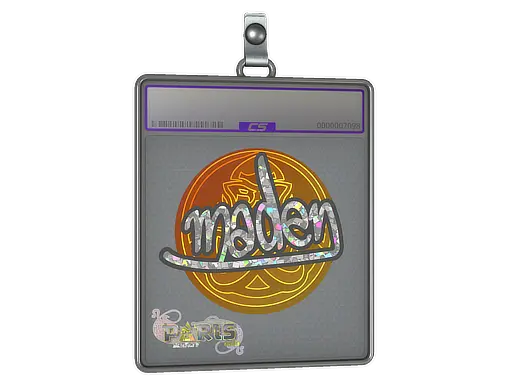 Sticker Slab | maden (Glitter) | Paris 2023