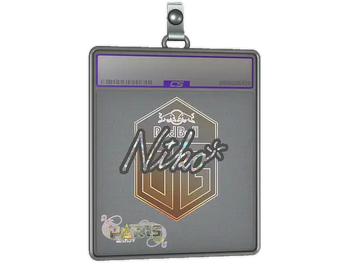 Sticker Slab | niko (Glitter)  | Paris 2023
