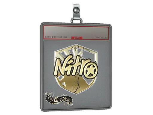 Sticker Slab | nitr0 (Gold) | Paris 2023