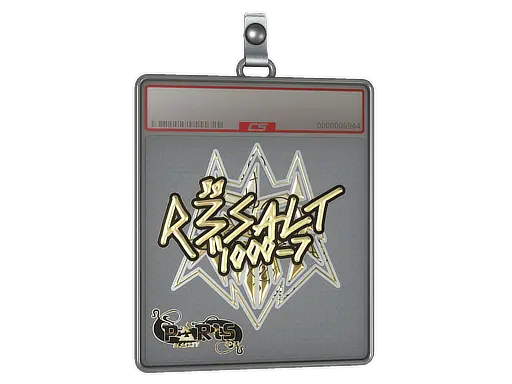 Sticker Slab | r3salt (Gold) | Paris 2023