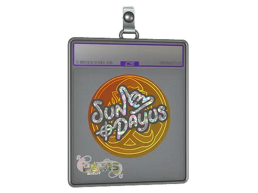 Sticker Slab | SunPayus (Glitter) | Paris 2023