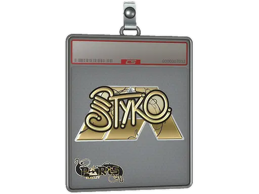 Sticker Slab | STYKO (Gold) | Paris 2023