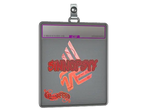 Sticker Slab | sinnopsyy (Holo) | Paris 2023