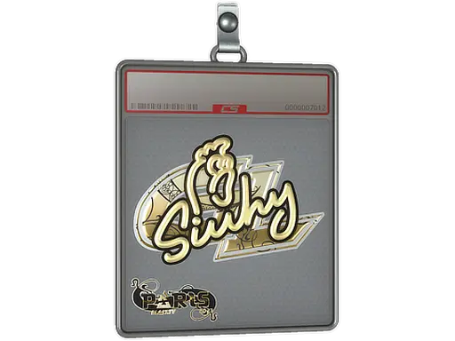 Sticker Slab | siuhy (Gold) | Paris 2023