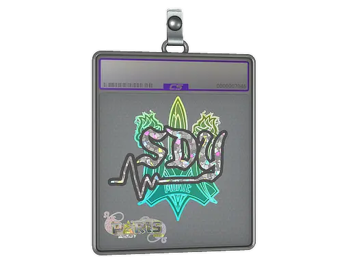 Sticker Slab | sdy (Glitter) | Paris 2023
