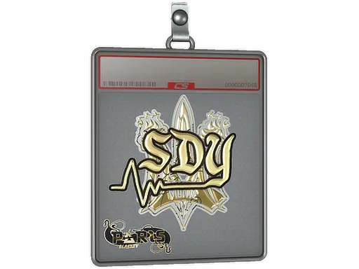 Sticker Slab | sdy (Gold) | Paris 2023