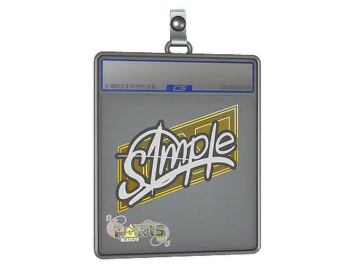 Sticker Slab | s1mple | Paris 2023