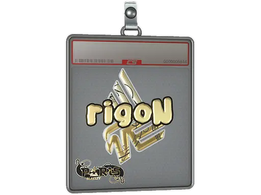 Sticker Slab | rigoN (Gold) | Paris 2023