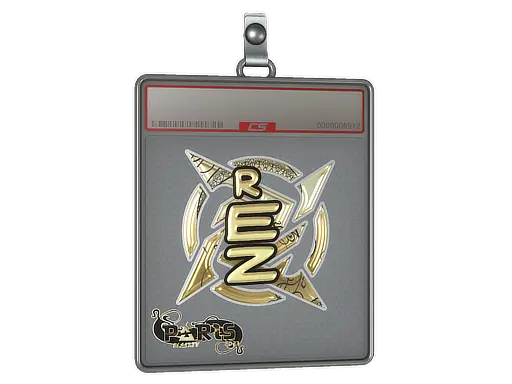 Sticker Slab | REZ (Gold) | Paris 2023