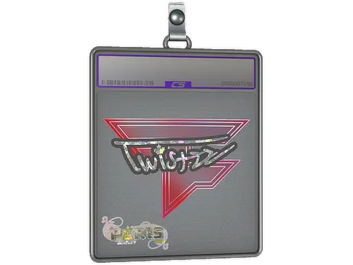 Sticker Slab | Twistzz (Glitter) | Paris 2023