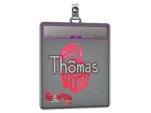 Sticker Slab | Thomas (Holo) | Paris 2023