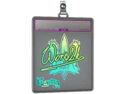 Sticker Slab | Woro2k (Holo) | Paris 2023