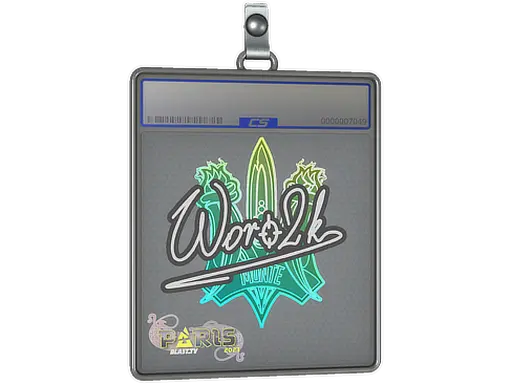 Sticker Slab | Woro2k | Paris 2023