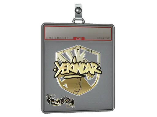 Sticker Slab | YEKINDAR (Gold) | Paris 2023