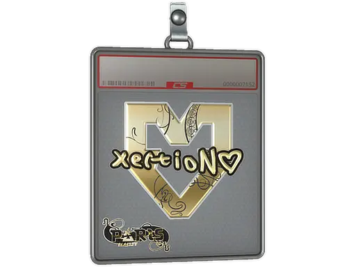 Sticker Slab | xertioN (Gold) | Paris 2023