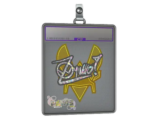 Sticker Slab | ZywOo (Glitter) | Paris 2023
