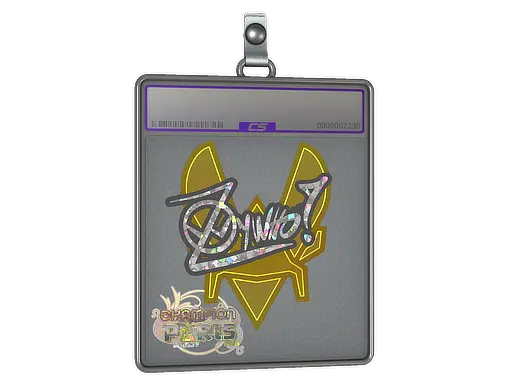 Sticker Slab | ZywOo (Glitter, Champion) | Paris 2023
