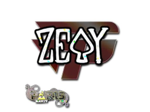 Sticker | zevy (Glitter) | Paris 2023