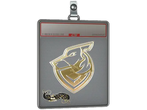 Sticker Slab | Grayhound Gaming (Gold) | Paris 2023