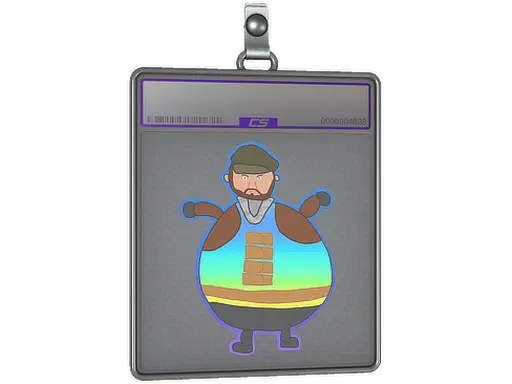 Sticker Slab | Poorly Drawn Balkan (Holo)