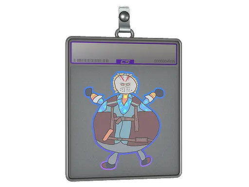 Sticker Slab | Poorly Drawn Bloody Darryl (Holo)
