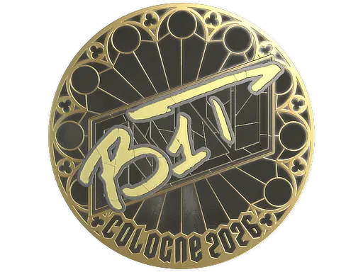 Sticker | b1t (Gold) | Cologne 2026