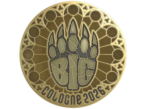 Sticker | BIG (Gold) | Cologne 2026