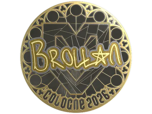 Sticker | Brollan (Gold) | Cologne 2026
