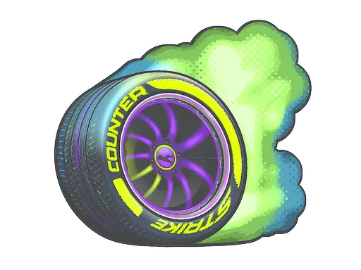 Sticker | Burnout (Lenticular)