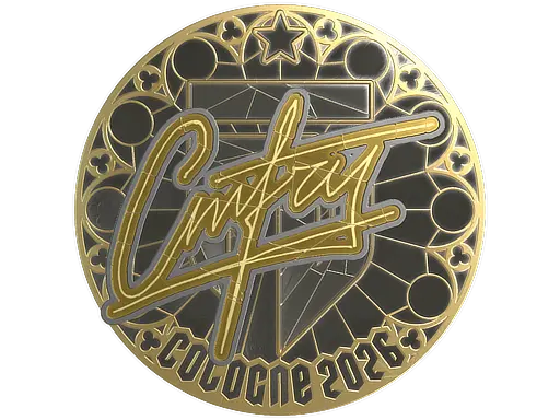 Sticker | cmtry (Gold) | Cologne 2026