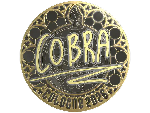 Sticker | cobra (Gold) | Cologne 2026