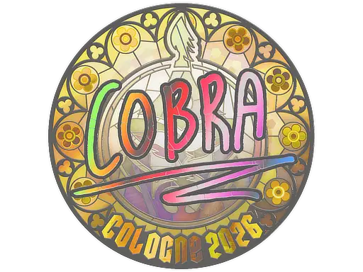 Sticker | cobra (Holo) | Cologne 2026