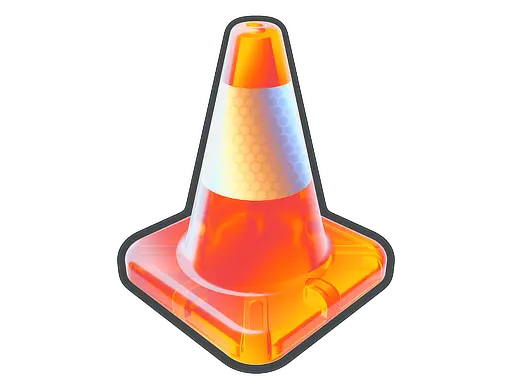 Sticker | Cone Zone (Holo)