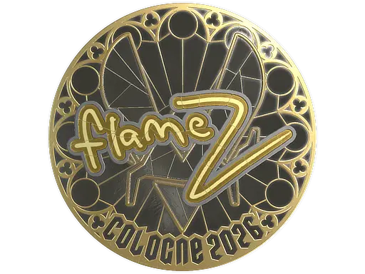 Sticker | FlameZ (Gold) | Cologne 2026