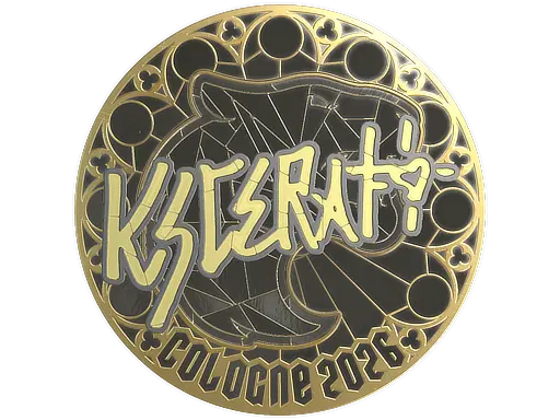 Sticker | KSCERATO (Gold) | Cologne 2026