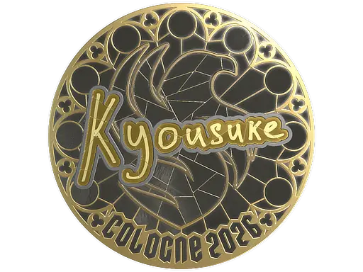 Sticker | kyousuke (Gold) | Cologne 2026