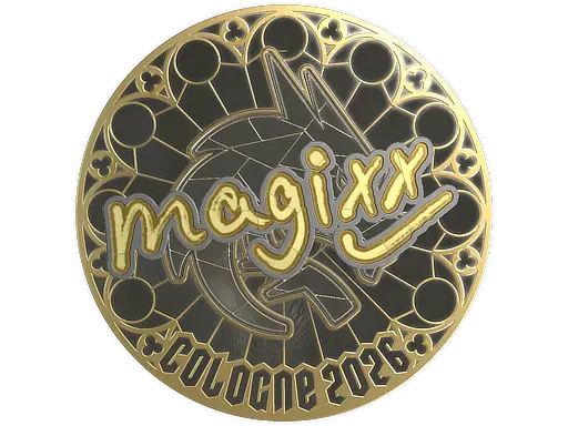 Sticker | magixx (Gold) | Cologne 2026