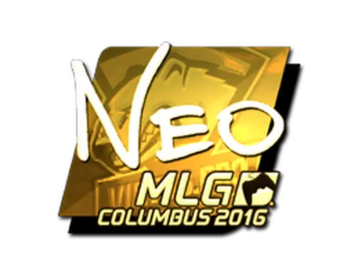 Sticker | NEO (Gold) | MLG Columbus 2016