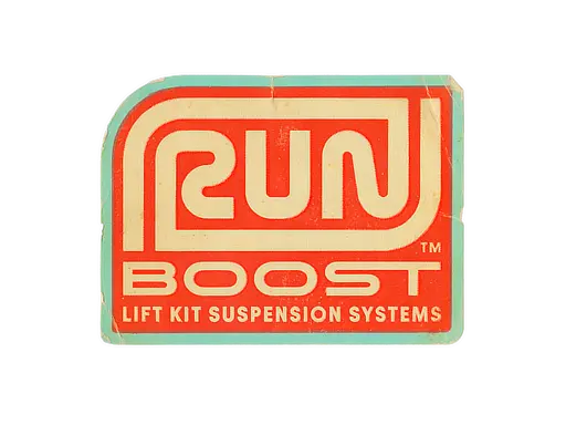 Sticker | Run Boost Lift Kits