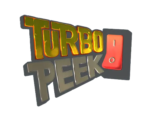 Sticker | Turbo Peek (Foil)