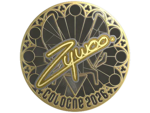 Sticker | ZywOo (Gold) | Cologne 2026