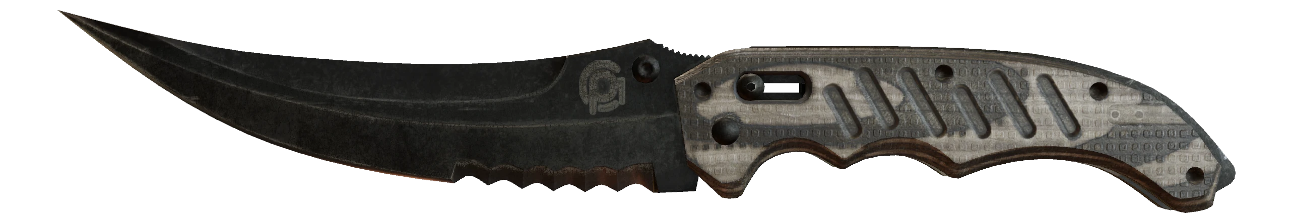 ★ Flip Knife | Black Laminate