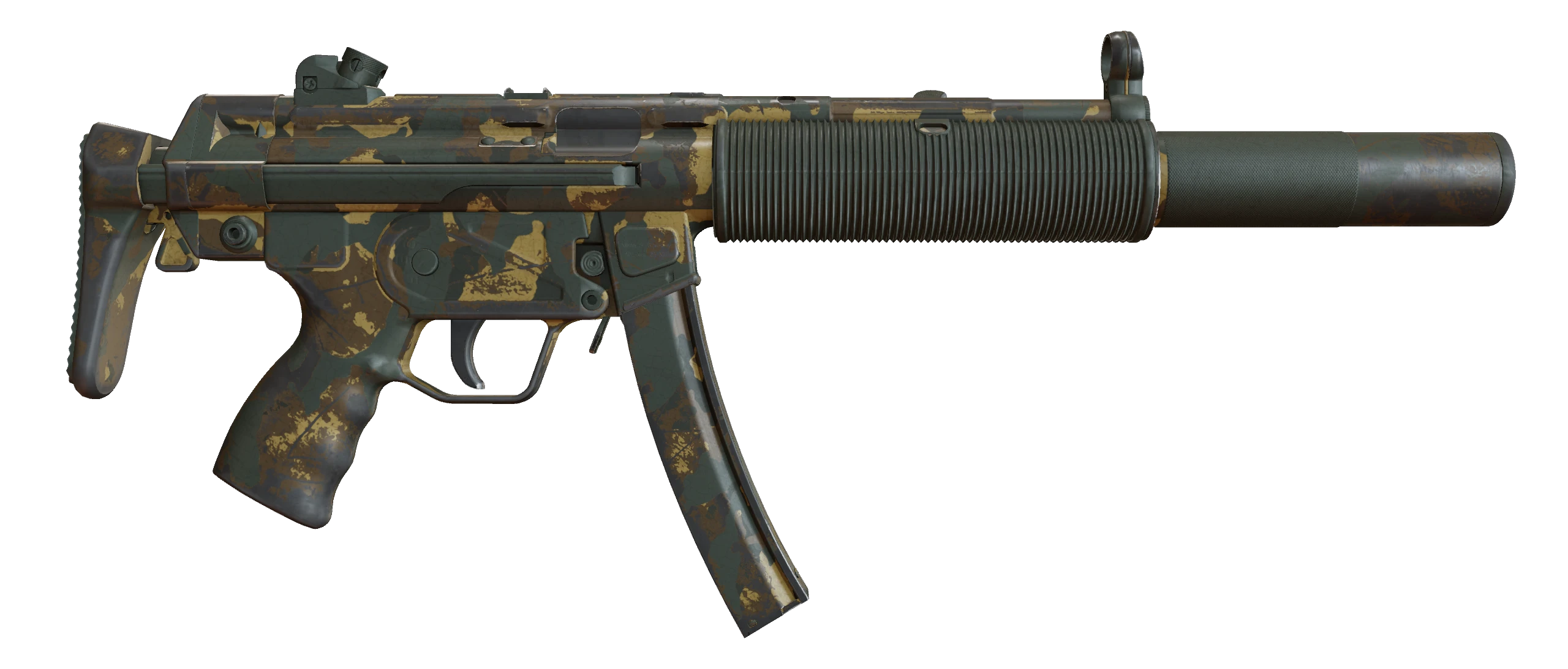 MP5-SD | Gold Leaf