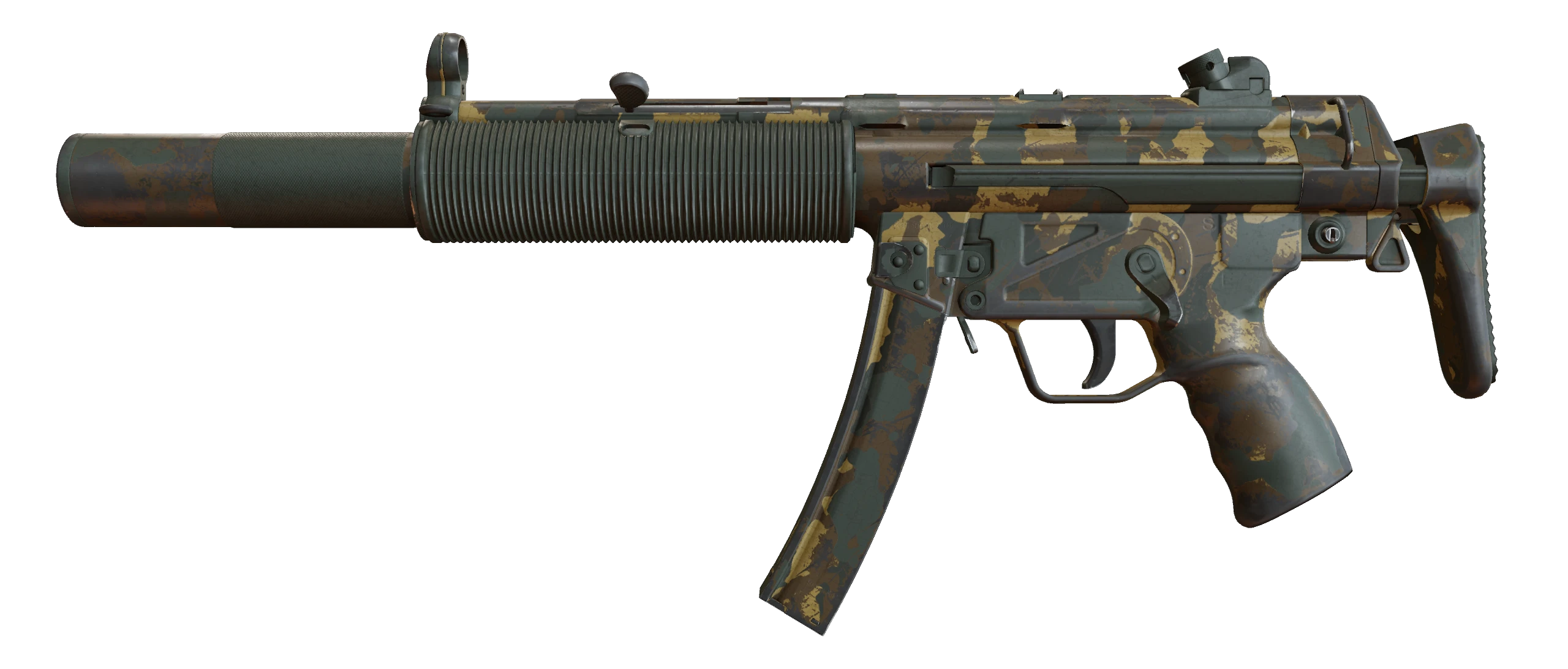 MP5-SD | Gold Leaf
