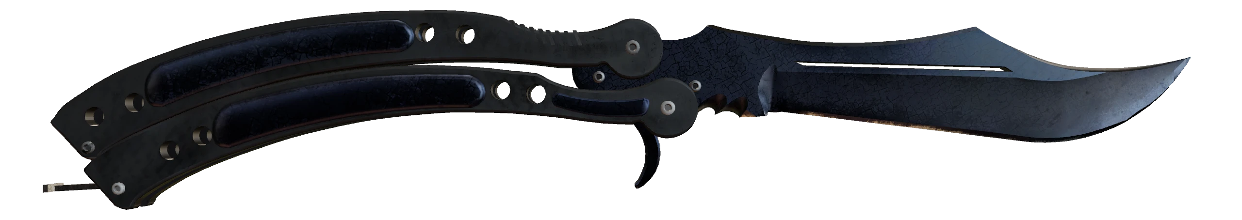 ★ Butterfly Knife | Blue Steel