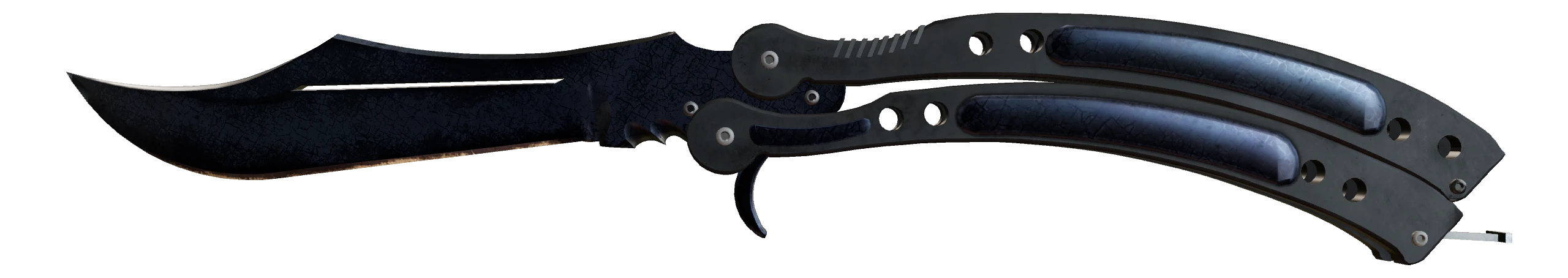 ★ Butterfly Knife | Blue Steel