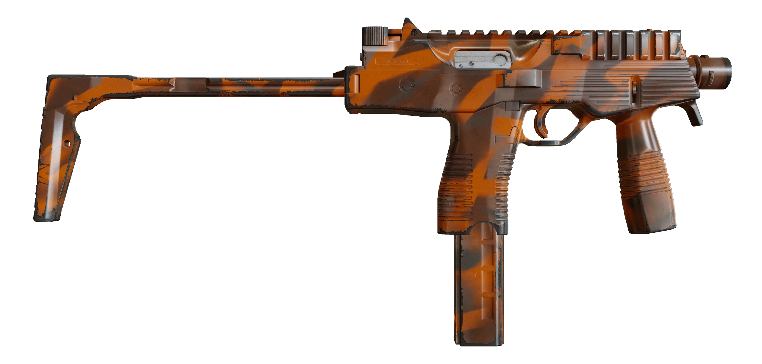 MP9 | Orange Peel