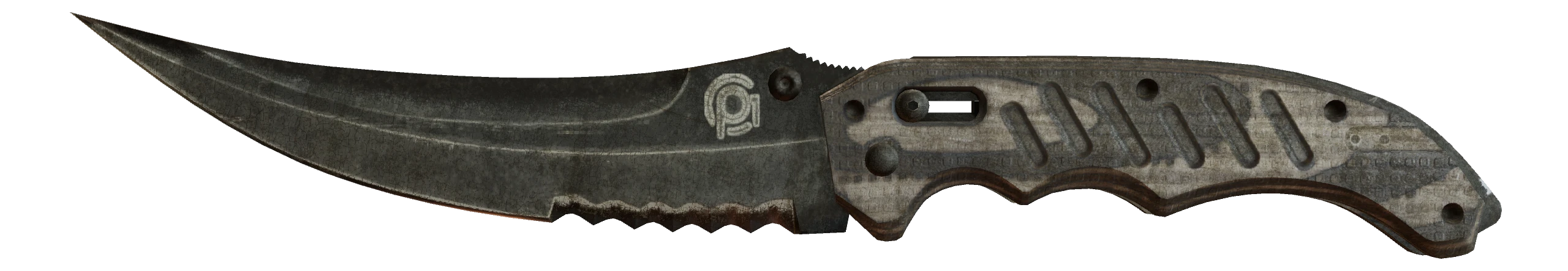 ★ Flip Knife | Black Laminate